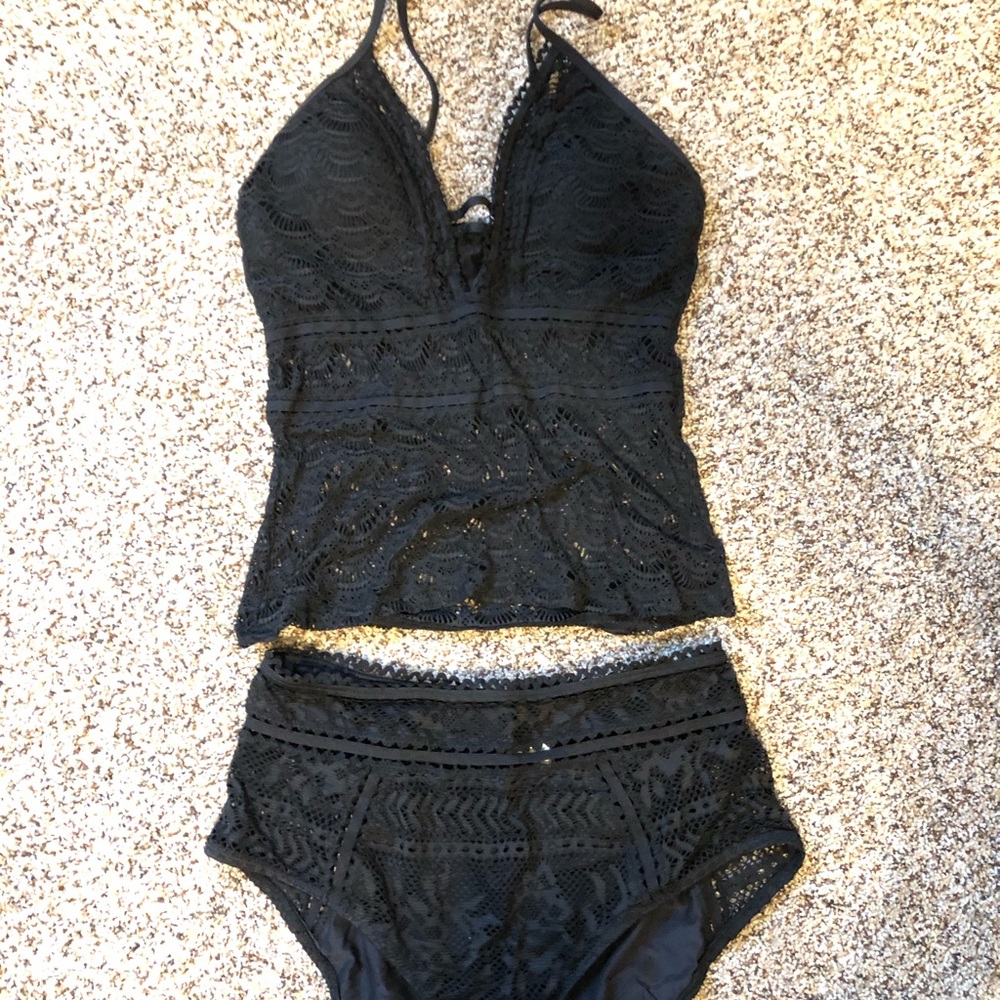 BECCA ColorPlay Lace Tankini set